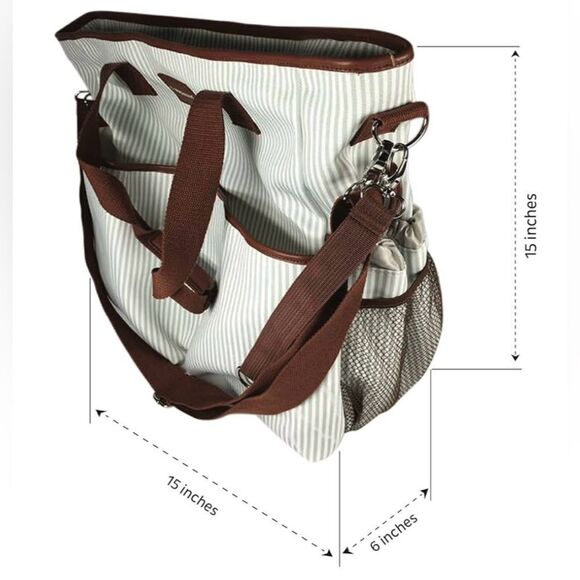 NWT … INNOVATIVE IPP 2 in 1 Diaper Bag With Tabletop Changing Pad - Picture 4 of 7